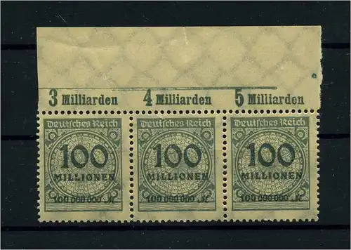 DEUTSCHES REICH 1923 Nr 322 postfrisch (111645)