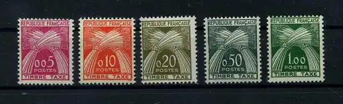 FRANKREICH 1960 Nr P93-97 postfrisch (111657)