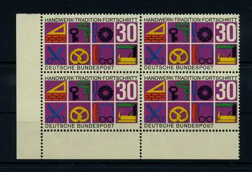 BUND 1968 PLATTENFEHLER Nr 553 II postfrisch (111743)