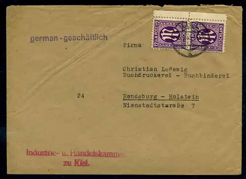 BIZONE 1945 Nr 7x gestempelt (111878)
