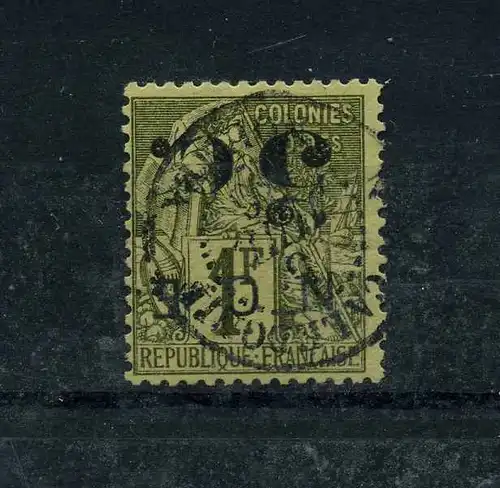 NEUKALEDONIEN 1886 Nr 9K gestempelt (111948)
