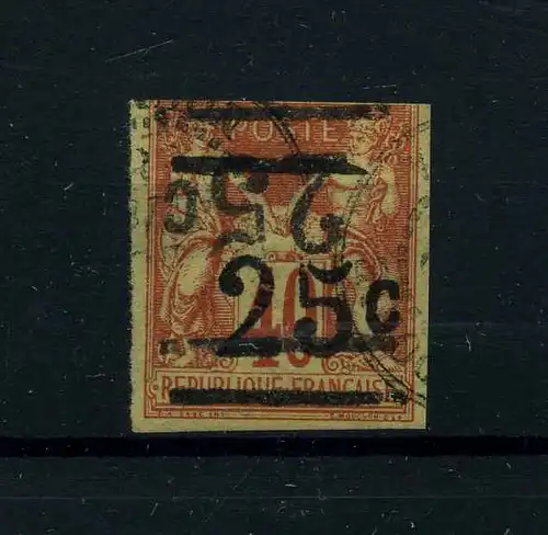 THAITI 1882 Nr 2 gestempelt (111967)