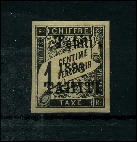 THAITI 1893 Nr D19 Haftstelle/Falz (111971)