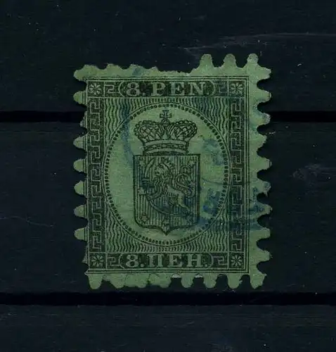FINNLAND 1866 Nr 6B gestempelt (112238)