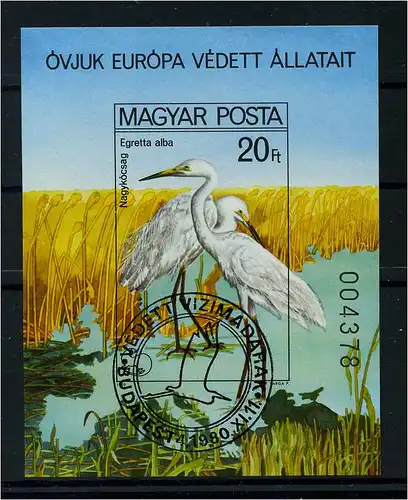 UNGARN 1980 Bl.146B gestempelt (112457)