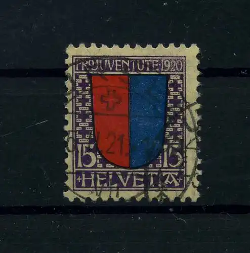 SCHWEIZ 1920 Nr 155 gestempelt (112474)