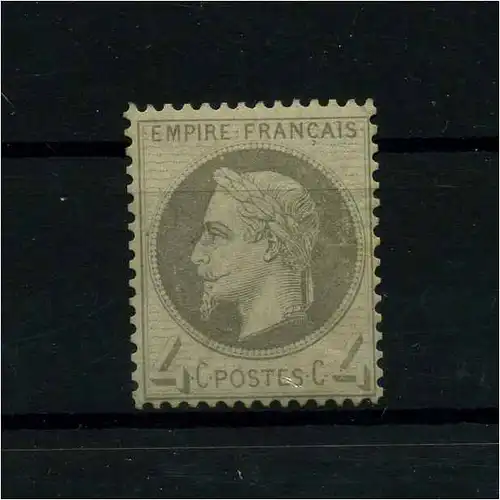 FRANKREICH 1862 Nr 26 Haftstelle/Falz (112518)