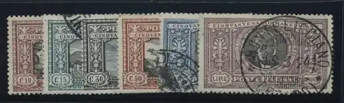 ITALIEN 1923 Nr 188-193 gestempelt (106981)