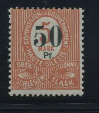OBERSCHLESIEN 1920 Nr 12bIII postfrisch (106983)