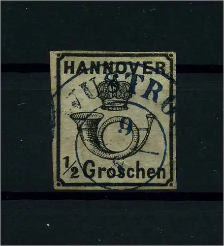 HANNOVER 1863 Nr 17 gestempelt (110692)