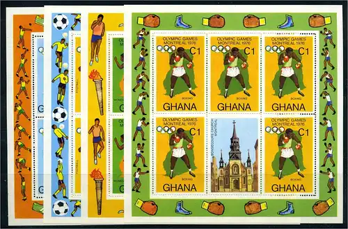 GHANA 1976 Nr 646-649 postfrisch (112574)