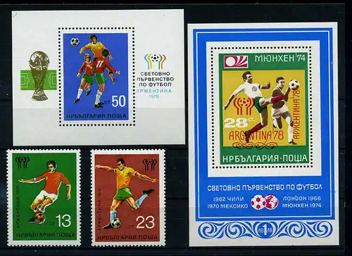 BULGARIEN 1978 Lot postfrisch (112579)