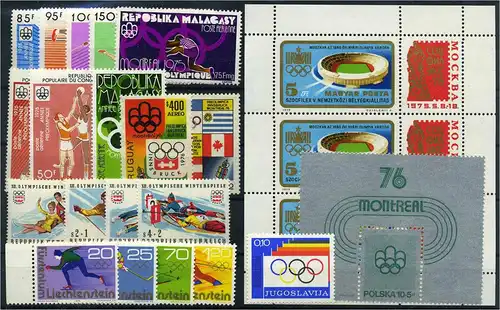 OLYMPIA 1976 Lot postfrisch (112612)