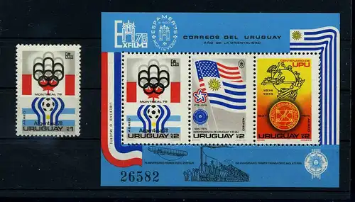 URUGUAY 1975 Nr 1369 postfrisch (112625)