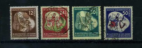 DDR 1951 Nr 289-292 gestempelt (112740)