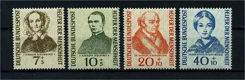 BUND 1955 Nr 222-225 postfrisch (112965)