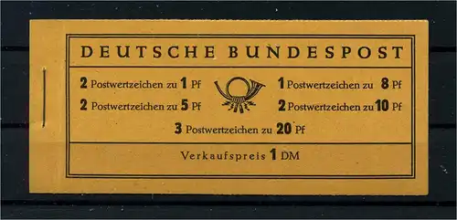 BUND 1958 MH 4YII postfrisch (113004)