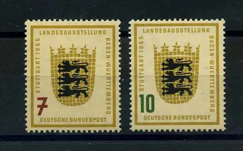BUND 1955 Nr 212-213 postfrisch (113061)