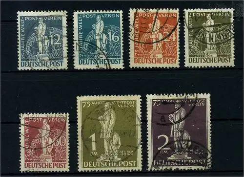 BERLIN 1949 Nr 35-41 gestempelt (113441)