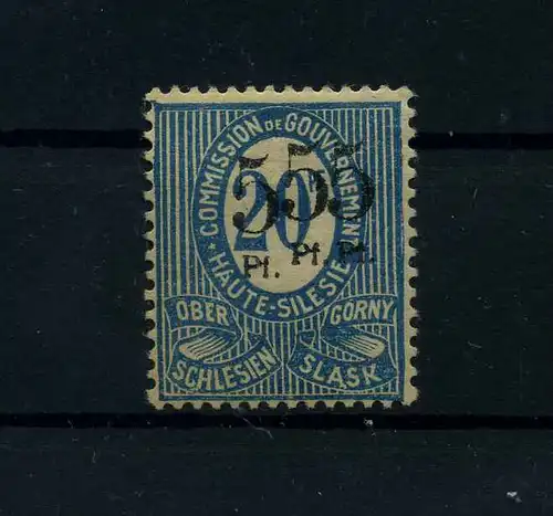OBERSCHLESIEN 1920 Nr 10 IX siehe Beschreibung (113919)