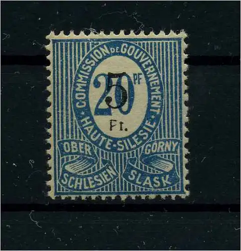 OBERSCHLESIEN 1920 Nr 10 VI siehe Beschreibung (113922)