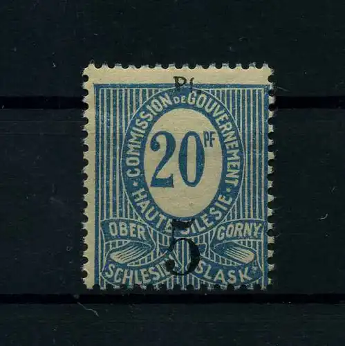 OBERSCHLESIEN 1920 Nr 10 XIV siehe Beschreibung (113925)