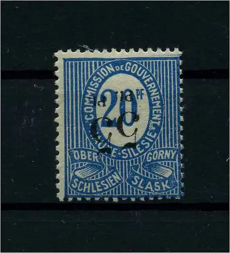 OBERSCHLESIEN 1920 Nr 10 XI siehe Beschreibung (113926)