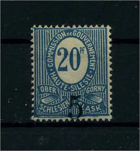 OBERSCHLESIEN 1920 Nr 10 XIII siehe Beschreibung (113938)