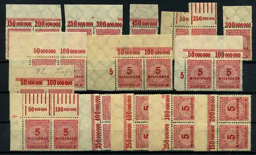 DEUTSCHES REICH 1923 Nr 317 postfrisch (114006)