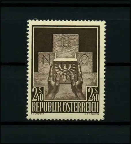 OESTERREICH 1956 Nr 1025 postfrisch (114367)
