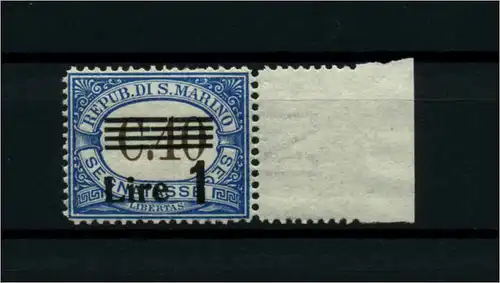 SAN MARINO 1936 Nr P59 postfrisch (114404)