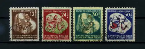 DDR 1951 Nr 289-292 gestempelt (114589)