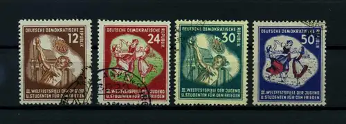 DDR 1951 Nr 289-292 gestempelt (114591)