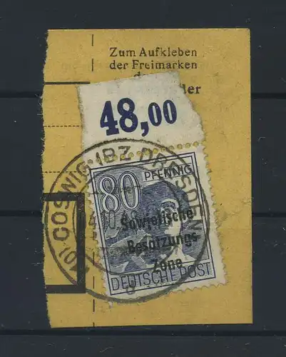 SBZ 1948 Nr 196 gestempelt (115396)