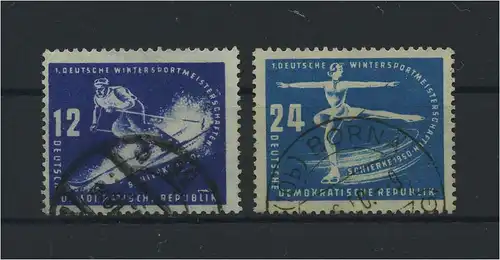 DDR 1950 Nr 246-247 gestempelt (115971)