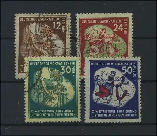 DDR 1951 Nr 289-292 gestempelt (116091)