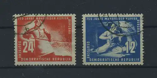 DDR 1950 Nr 273-274 gestempelt (116137)