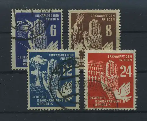DDR 1950 Nr 276-279 gestempelt (116150)