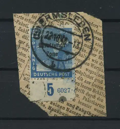 SBZ 1948 Nr 189 siehe Beschreibung (116512)
