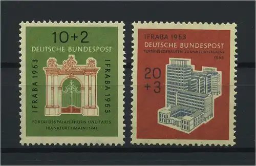BUND 1953 Nr 171-172 postfrisch (116714)