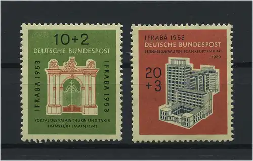 BUND 1953 Nr 171-172 postfrisch (116731)