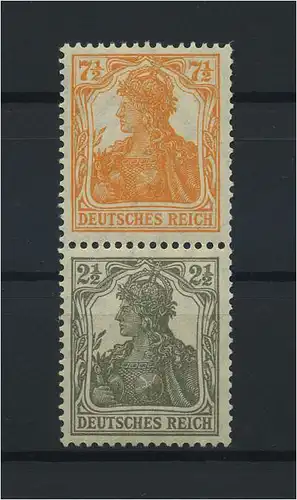 DEUTSCHES REICH 1917 ZD Nr S13a postfrisch (117680)