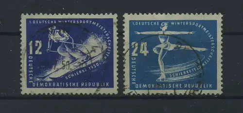 DDR 1950 Nr 246-247 gestempelt (117804)