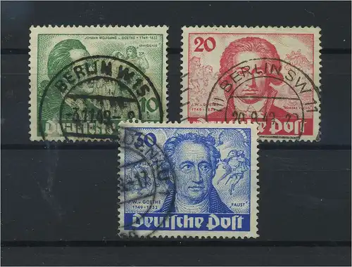 BERLIN 1949 Nr 61-63 gestempelt (118436)