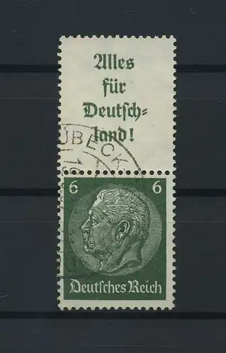 DEUTSCHES REICH 1936 ZD Nr S139 gestempelt (118693)