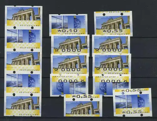 BUND Lot Abarten postfrisch (118992)