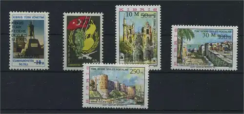 TUERK.-ZYPERN Lot aus 1974-1975 postfrisch (119025)