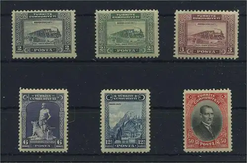 TÜRKEI 1929 Nr 885-890 postfrisch (119052)