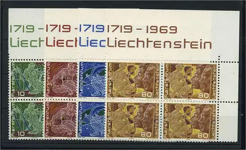 LIECHTENSTEIN 1969 Nr 508-511 postfrisch (119136)