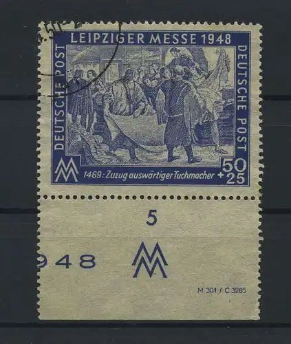 SBZ 1948 Nr 199 DV gestempelt (119325)